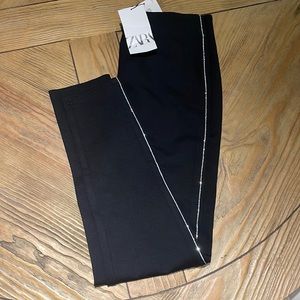 Zara rhinestone leggings.